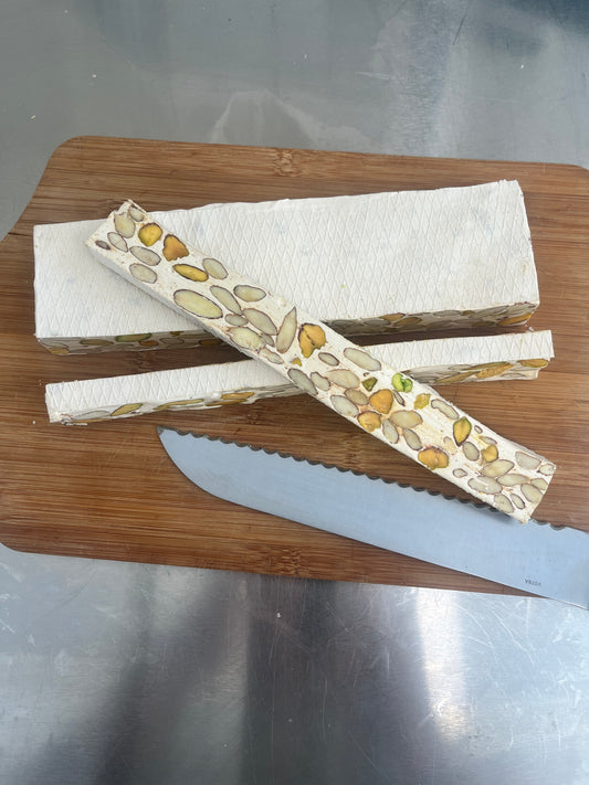 Nougat blanc aux amandes