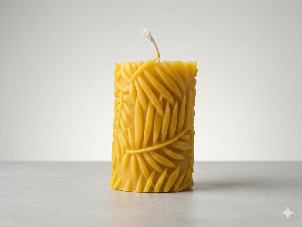 Bougies à la cire d'abeilles